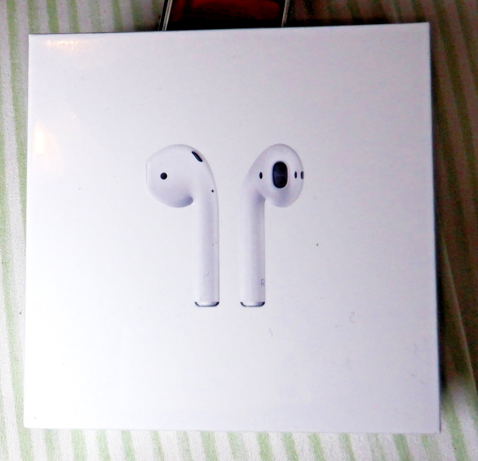 Apple AirPods (2nd Gen) with Lightning Charging Case  Model #MV7N2AM/A