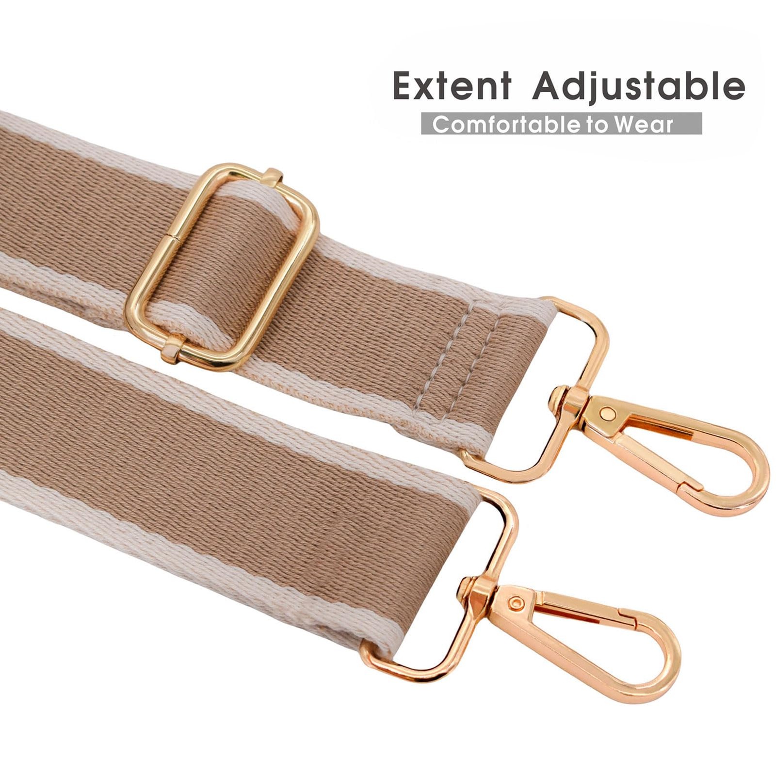 Adjustable Purse Strap Bag Shoulder Strap Replacement Crossbody Canvas Bag Ha...