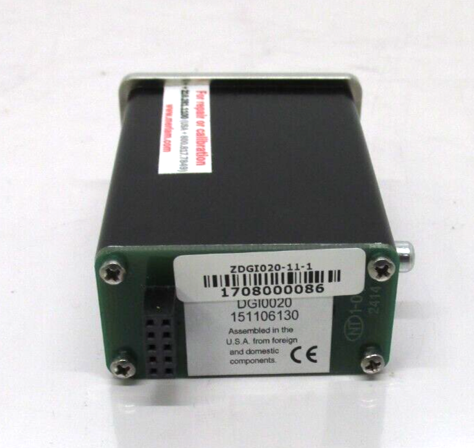 Meriam ZDGI0020 D Series 0-20 PSIG Module INV