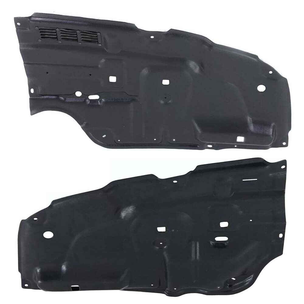 Front Engine Splash Shield Set For 2011-12 Toyota Avalon 3.5L Under Cover