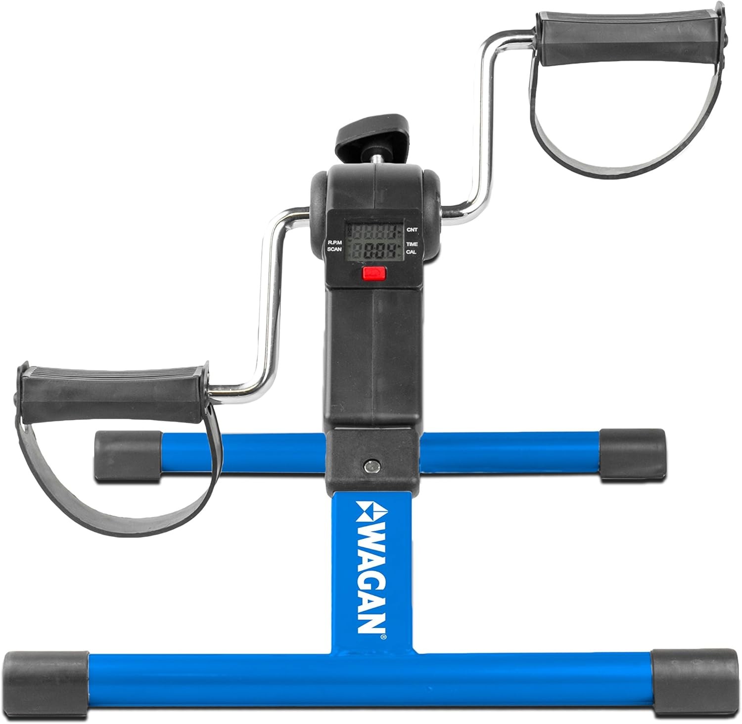 Healthmate Mini Pedal Exerciser Foldable Cycle Adjustable Resistance LCD
