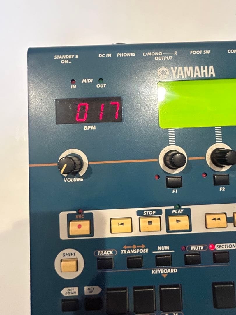 YAMAHA RM1X Music Sequencer Workstation Junk As-Is Powers On Untested