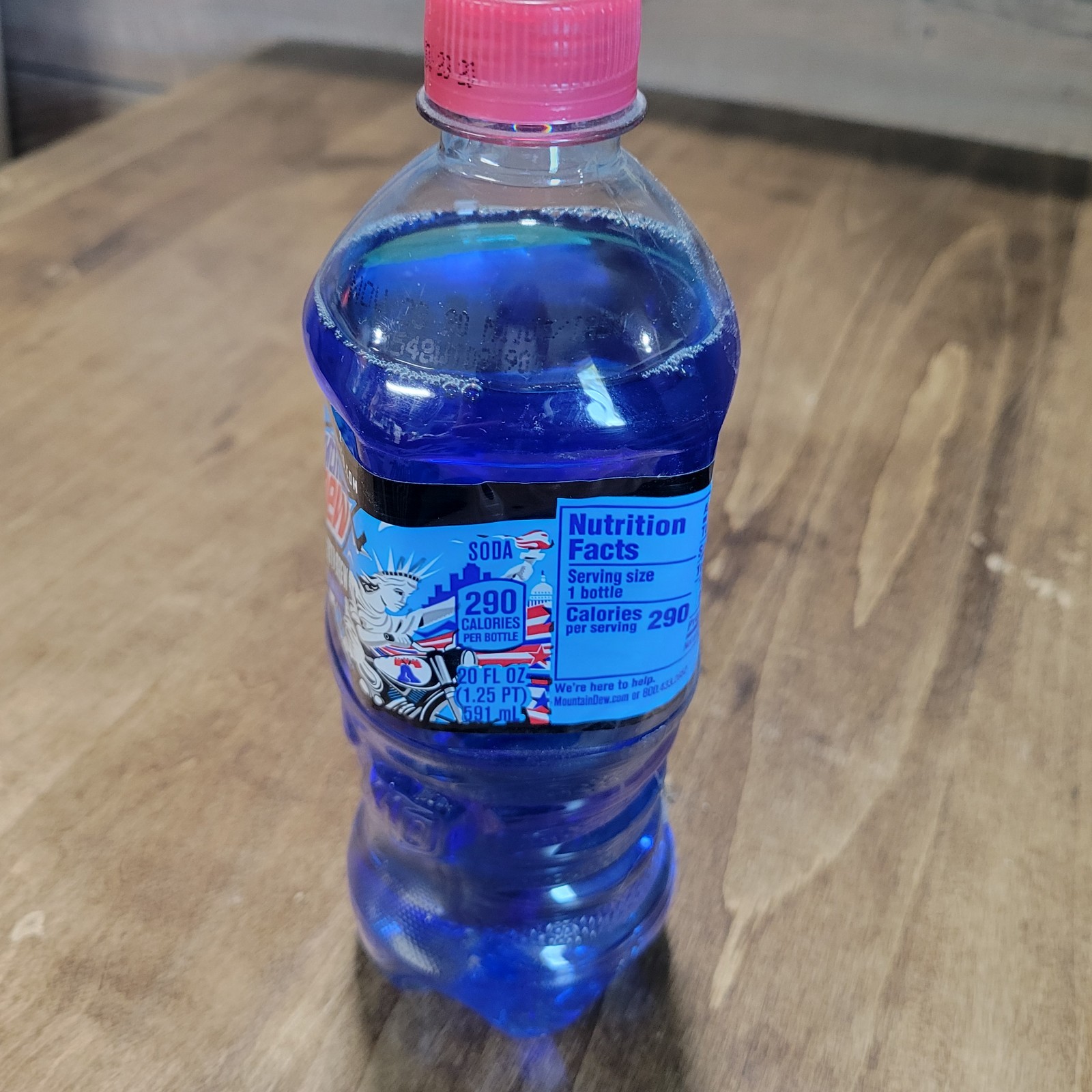 Mountain Dew Liberty Brew Full Bottle