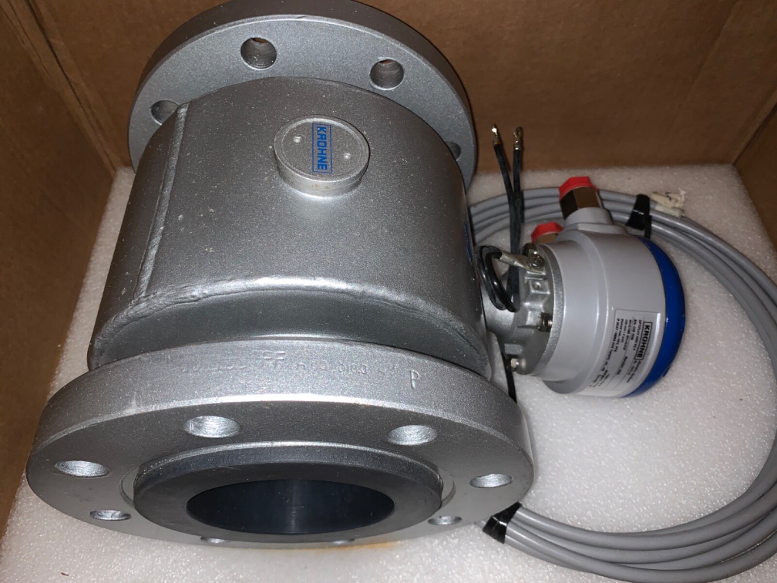NEW 4" Krohne OPTIFLUX 4000 KC F Electromagnetic Altometer Flow Sensor NL3313 LC