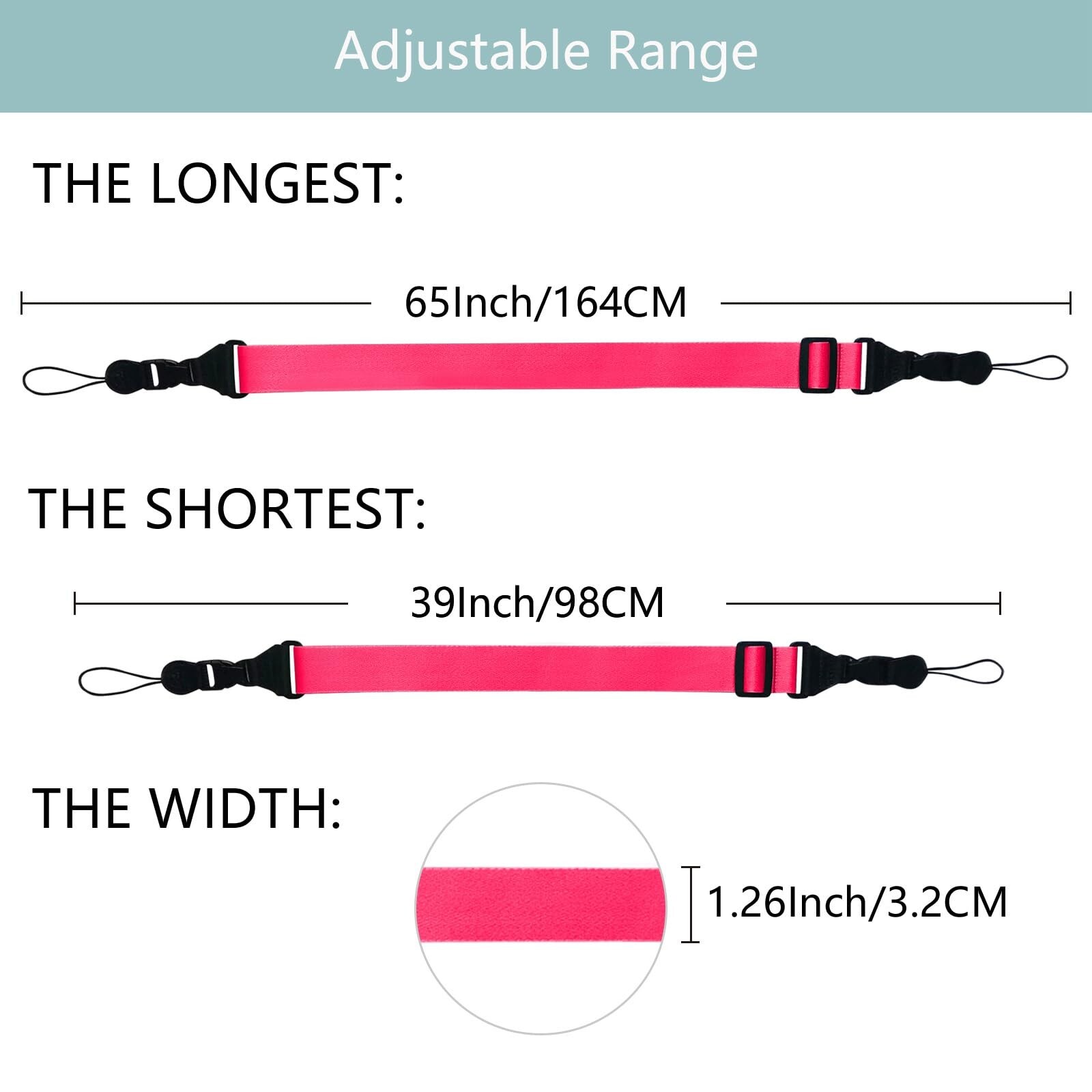 Adjustable Shoulder Strap:Comfortable iPad Strap Nylon Neck Lanyard for iPad/...