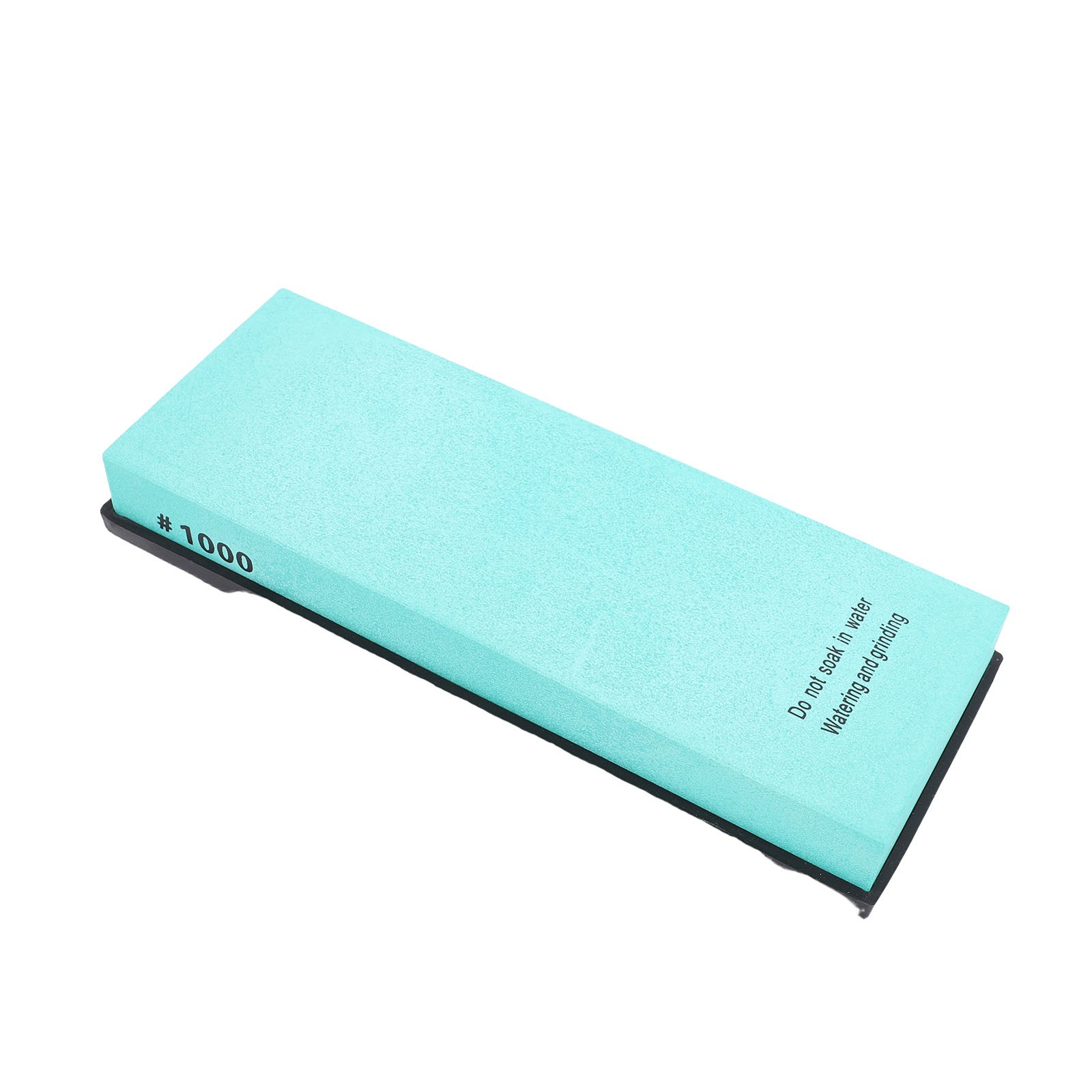 Knife Sharpening Stone Dual Side Grit With Anti Slip Silicone Base For Kitchen