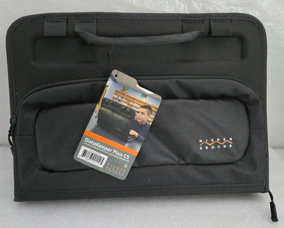 Higher Ground Datakeeper Plus CS 11" Notebook Carrying Case 9.25"x13"x1.3/8 Gray