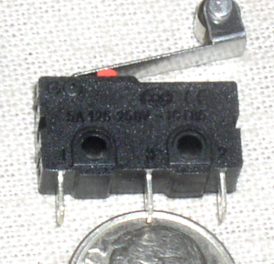 1 CQC 10T85 SPDT MINI ROLLER SNAP MICRO LIMIT SWITCH 5 A AMP 5A 125/250 VAC USA