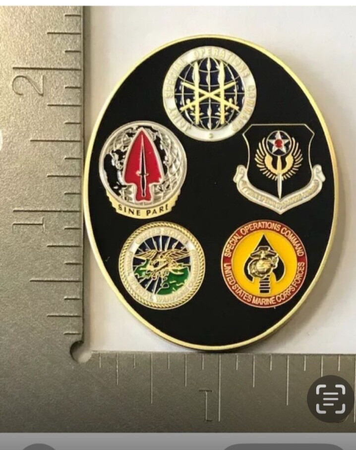 United States 🇺🇸 Joint Special Operations Command USSOCOM JSOC Challenge Coin
