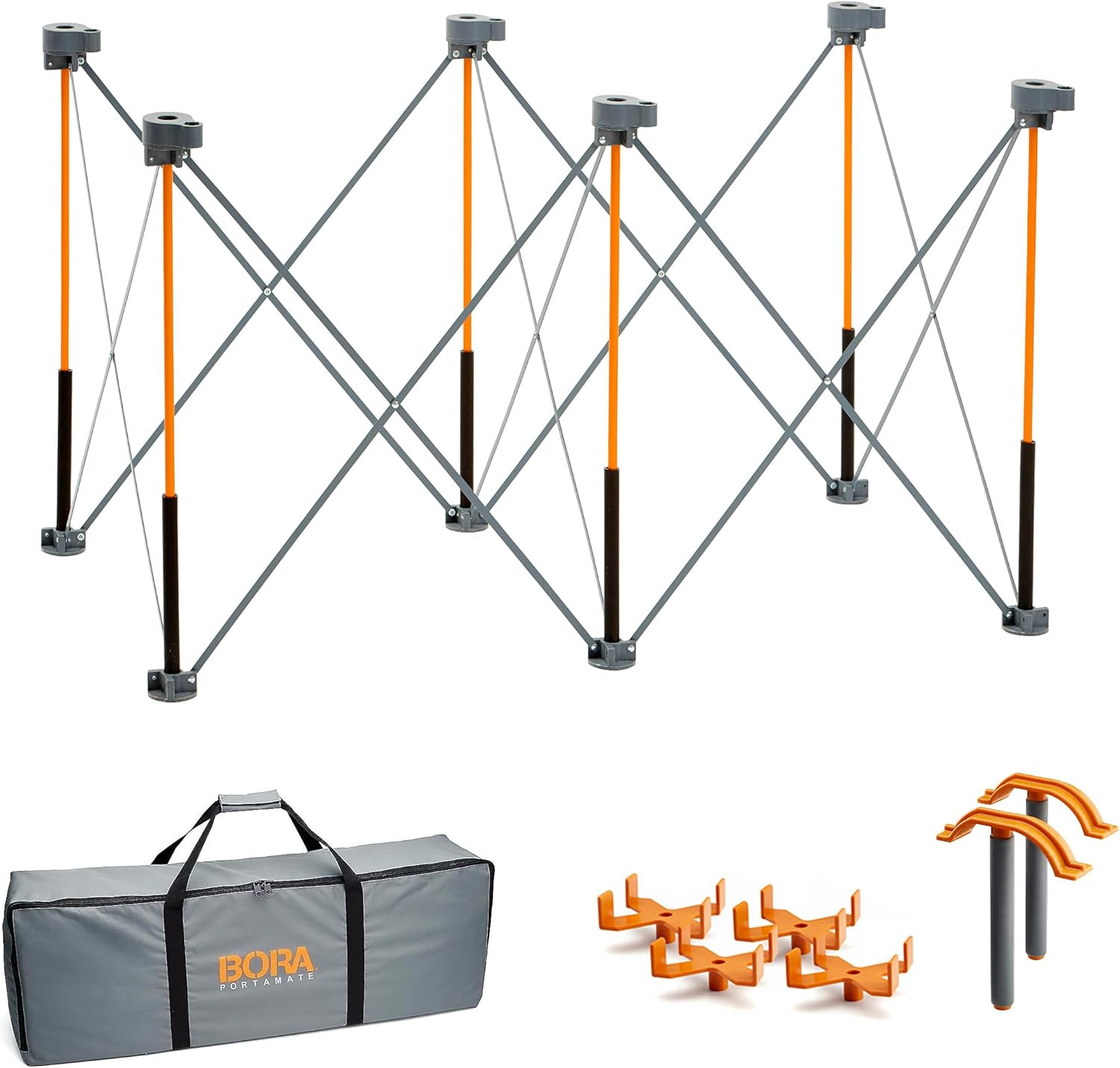 Centipede 2 Ft. L X 4 Ft. W X 2.5 Ft. H Folding Work Table Steel 1500 Lb. Capaci