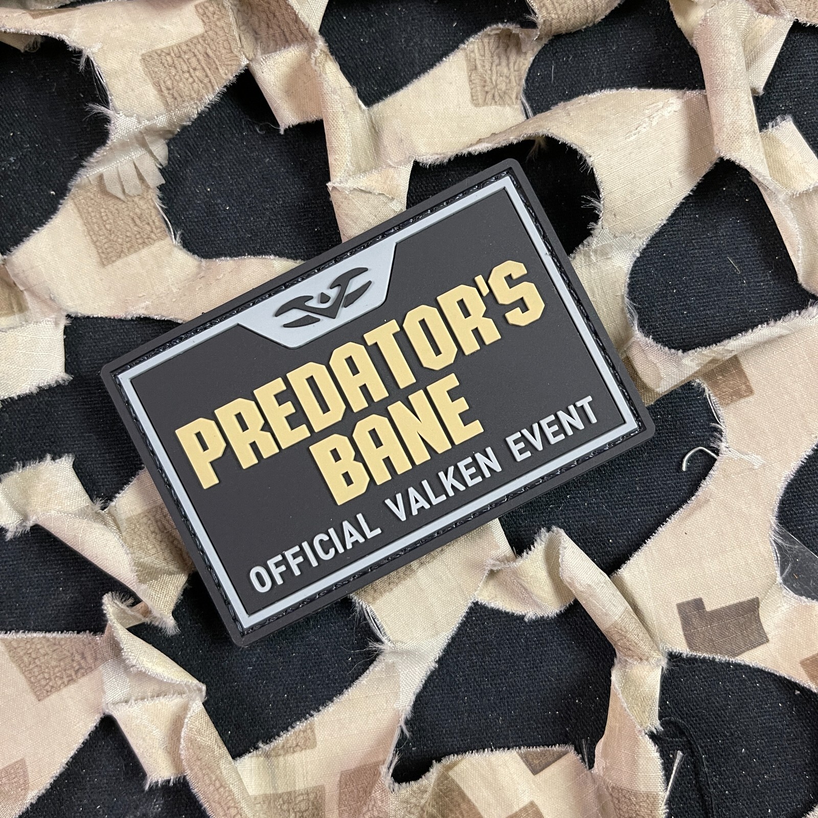 NEW Valken Tactical Rubber Self Fastener Patch - Event PB (96550)