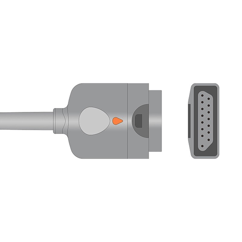RC-8 Compatible SpO2 Adapter Cable 2.4m for Masimo M LNCS Sensors(1PC)