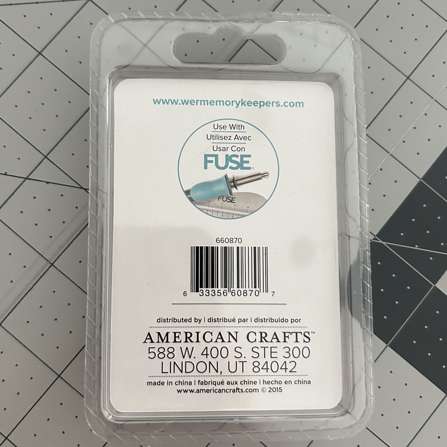 We R Memory Keepers FUSE Tool Decorative & Cutting Tips Accessory Pack 6608707