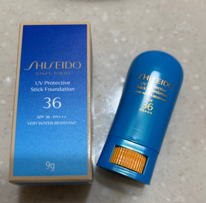 SHISEIDO UV Protective Stick Foundation 9g x 4ea / Ochre Color / SPF36/PA+++