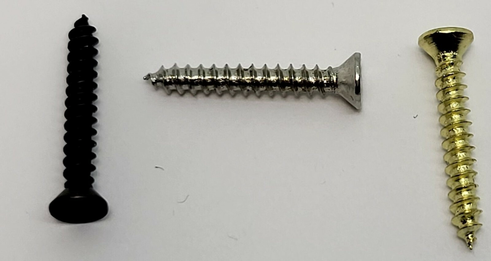 #3 x 5/8" Flat Head Phillips Screw Brass Bronze Nickel Steel wood fancy decorati