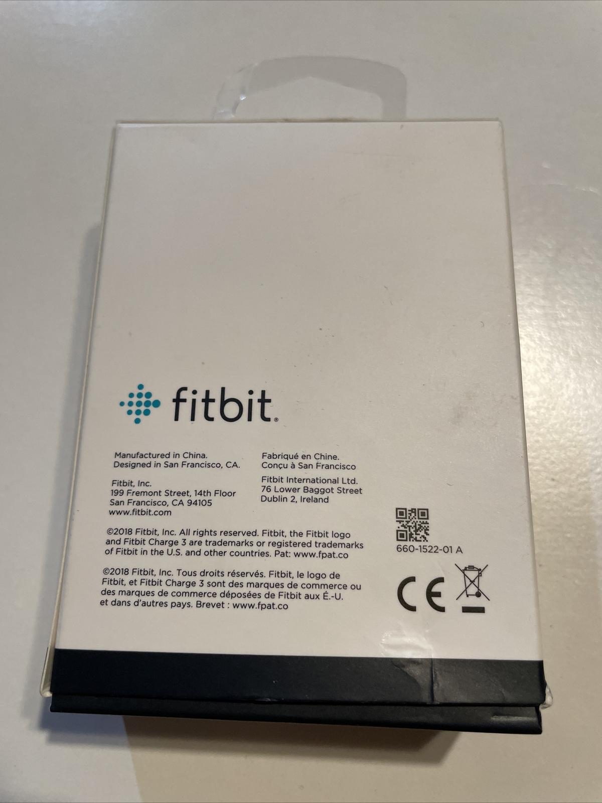 Fitbit Charge 3 Charging Cable - Black