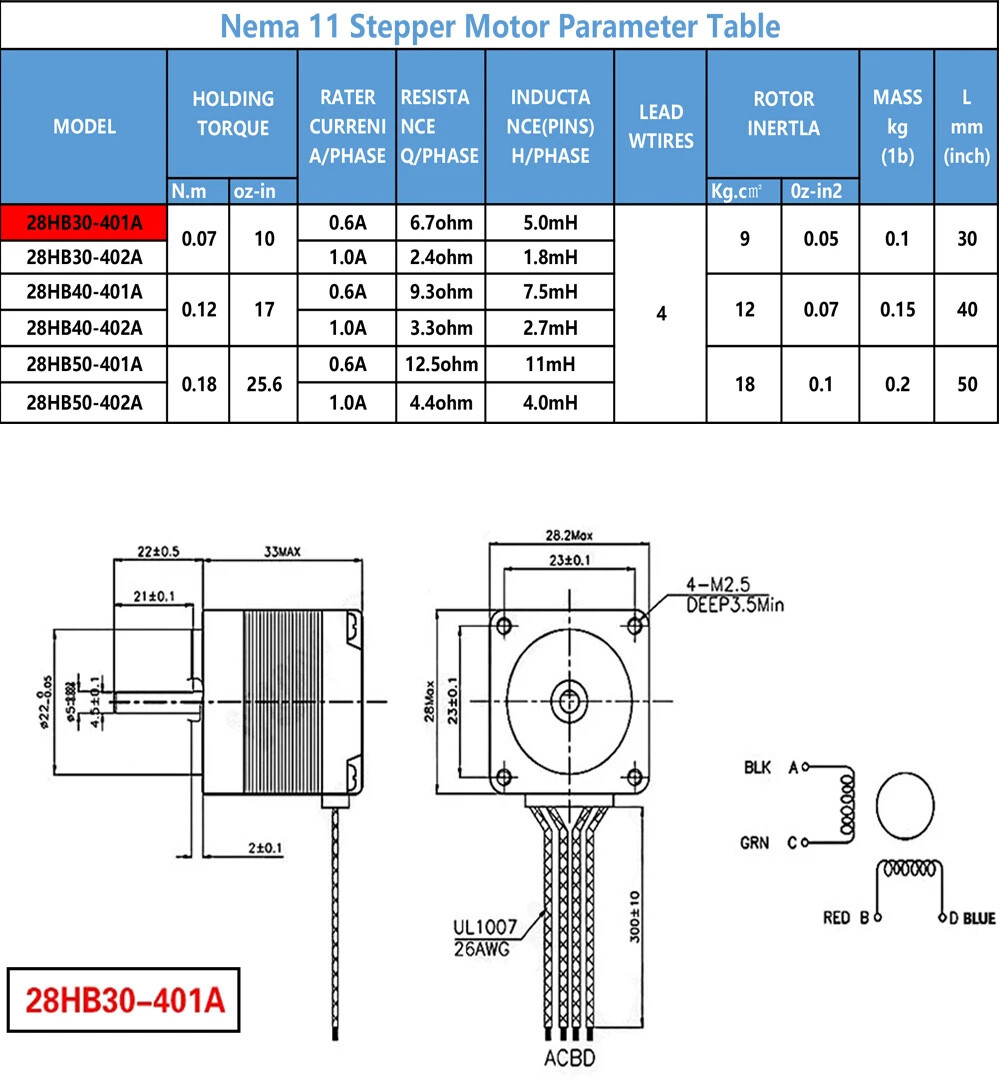 CNC Mini Motorized Slide Table Linear Guide Rail Stage Nema11 Motor Drive Kit