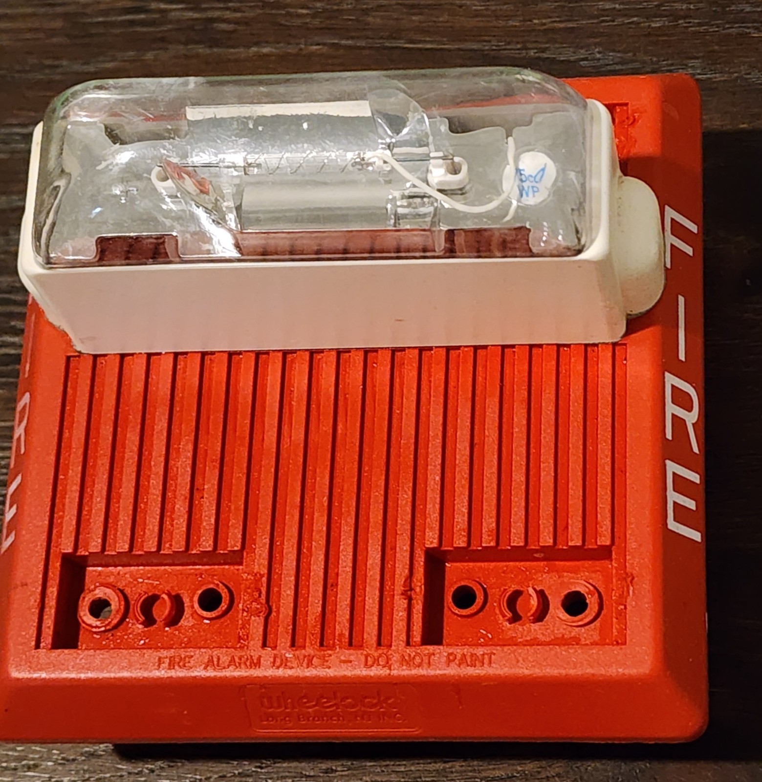 WHEELOCK WEATHERPROOF MULTITONE W/STROBE MTWP-2475W