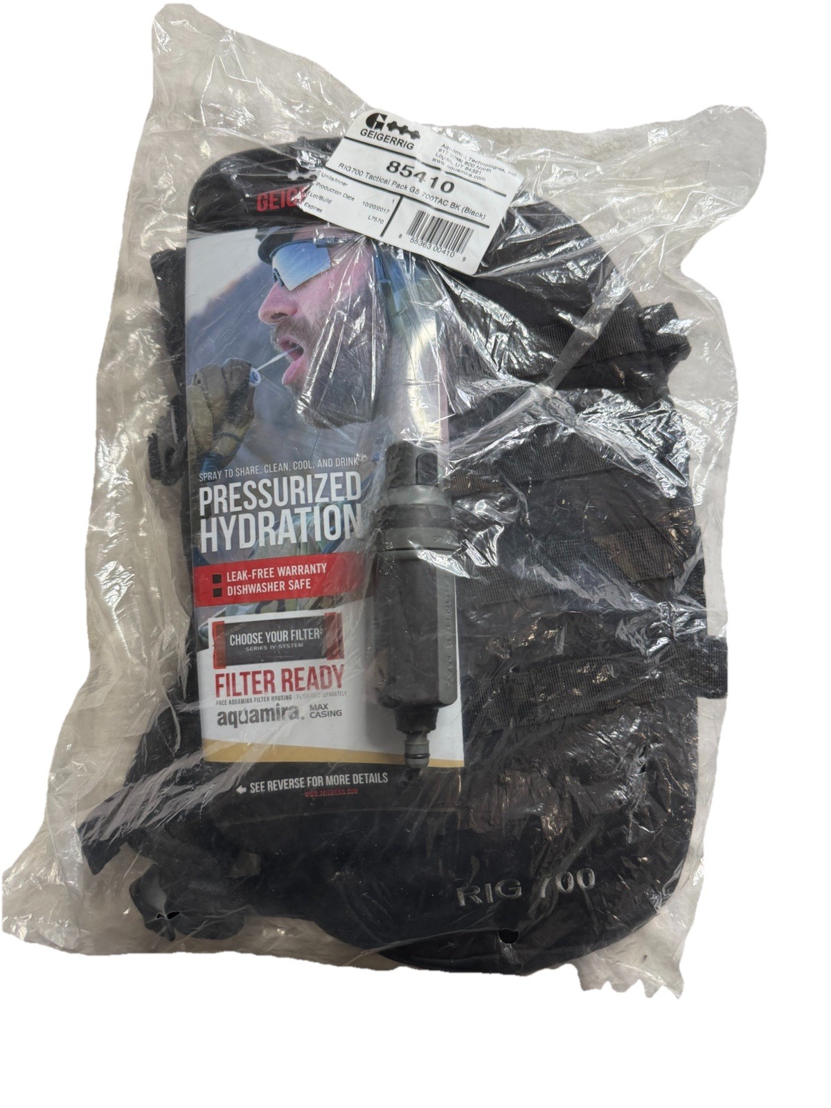 Geigerrig Rig 700 Hydration Backpack  70 oz 2L MSRP $139.99 NWT