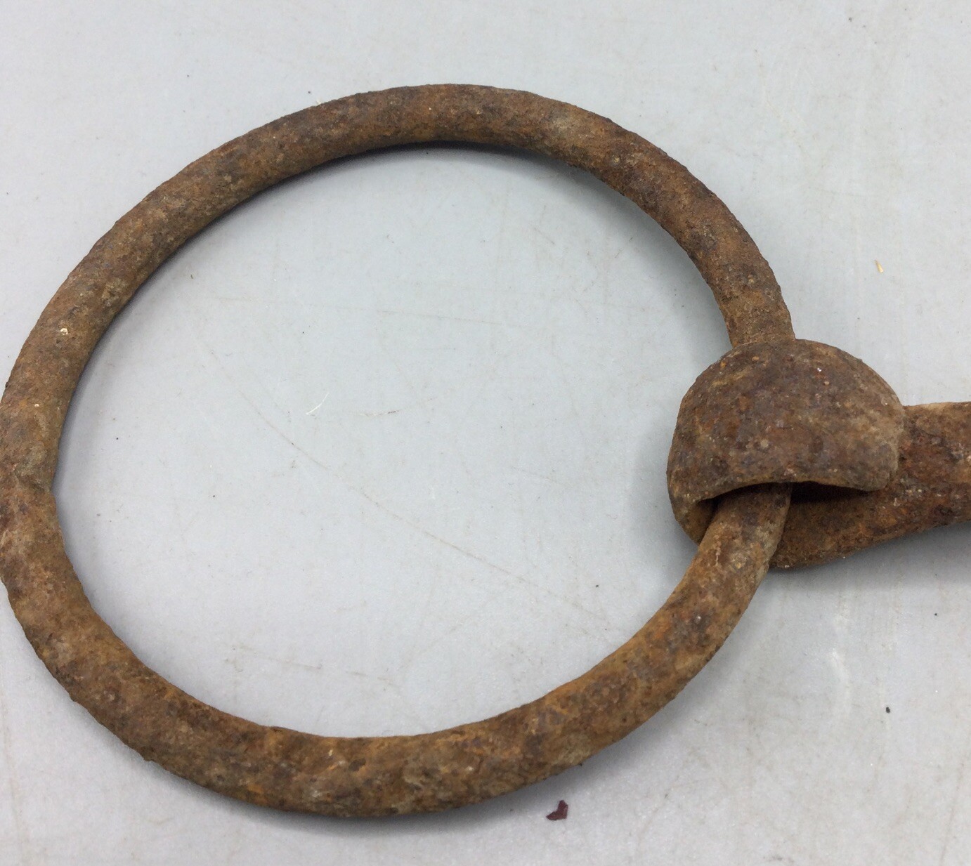 Vintage Horse Snaffle Loose Ring Bit, 11.75” Long