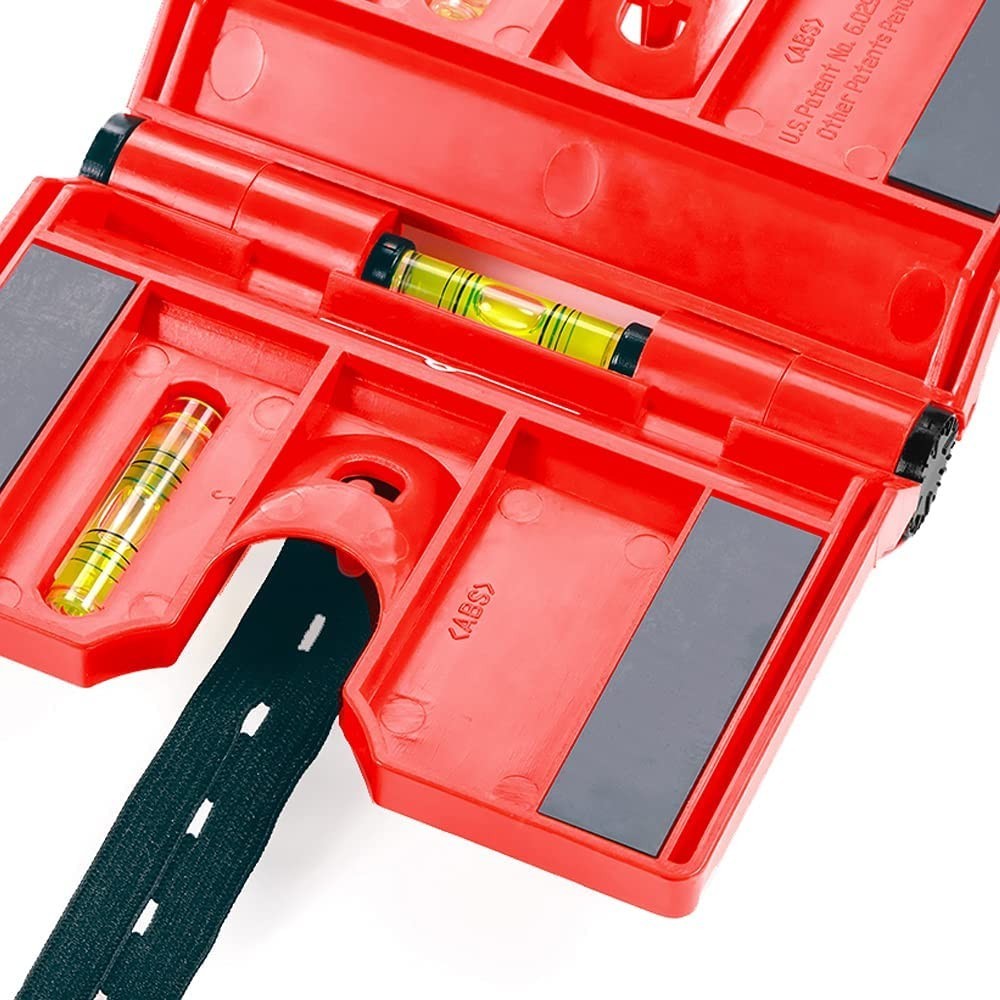 Adjustable Post Level Magnetic Folding Alignment Tool for Posts and Pipes New US