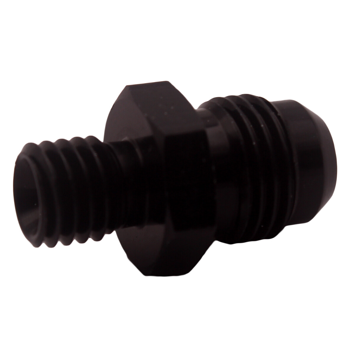 AN6 AN-6 Male to M10x1.25 Car Performance Aluminum Alloy Fittings Adaptor Black
