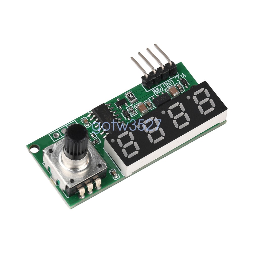 Adjustable PWM Pulse Frequency Duty Cycle Digital Square Wave Signal Generator