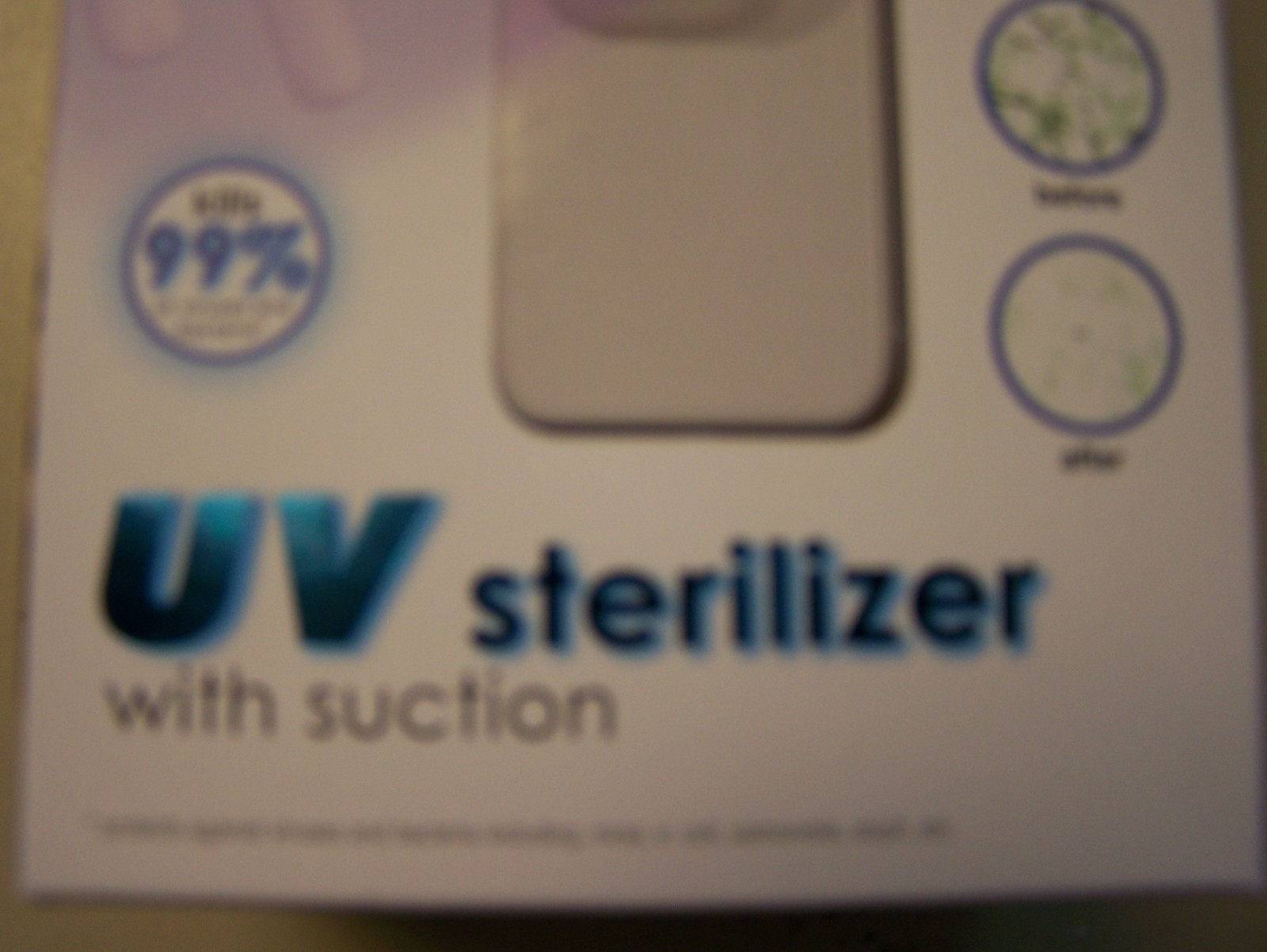 Pure Mobile Uv Sterilizer With Suction
