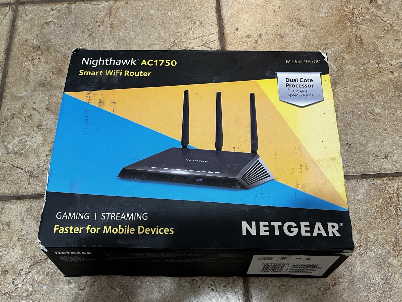 Nighthawk AC1750 Netgear Smart WiFi Router