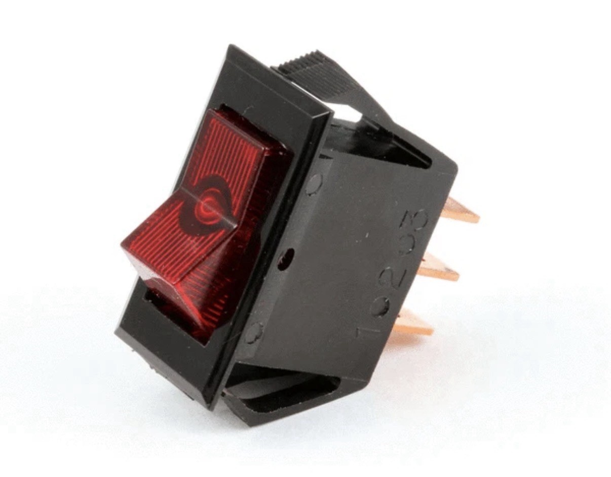 12920.0000 Bunn Switch, On/Off-Lighted Red-125 Genuine OEM BU12920.0000