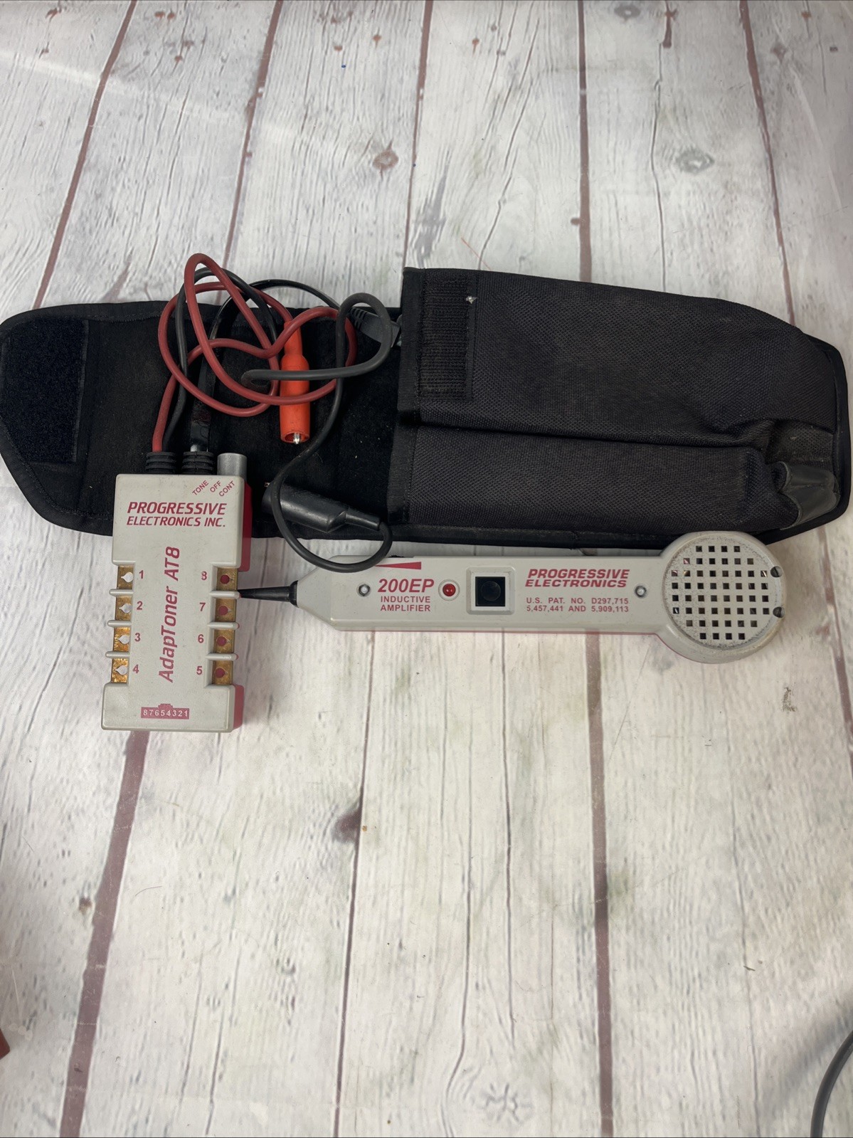 Progressive Electronics 200EP Inductive Amplifier W/Adap Toner AT8 And Case