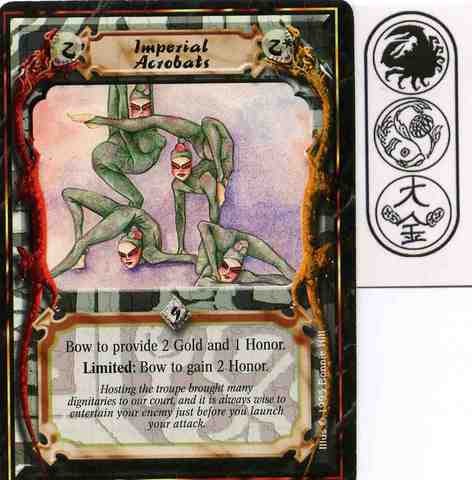 Imperial Acrobats Ungraded L5R: Imperial Edition