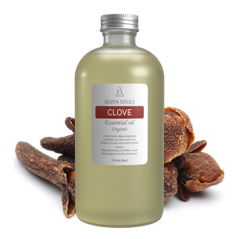 CLOVE Organic Essential Oil - BULK 8OZ