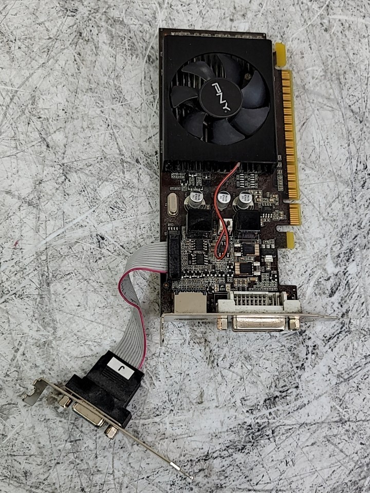 PNY Geforce GT610 GMGT61WN2F2CH Graphics Card PCIe VGA HDMI DVI