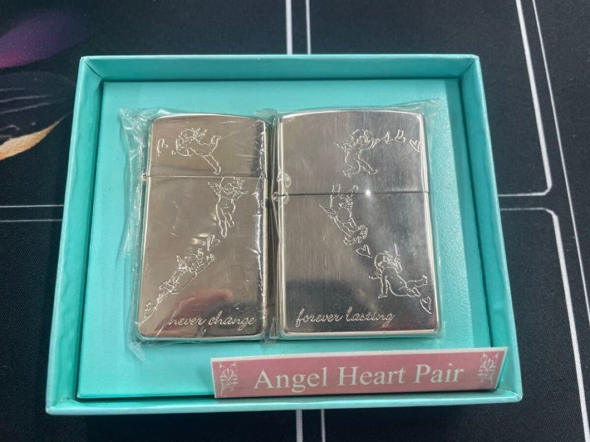 Zippo Limited Edition 'Angel Heart' Pair Zippo Angel ZIPPO Pair Set
