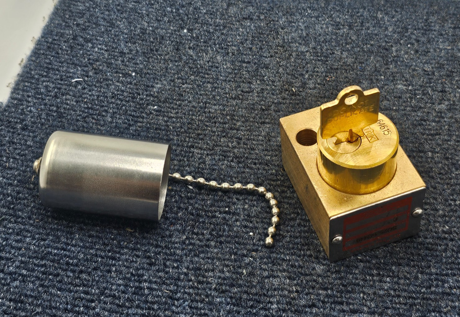 KIRK SO25-142449: KEY INTERLOCK WITH ONE KEY AND COVER