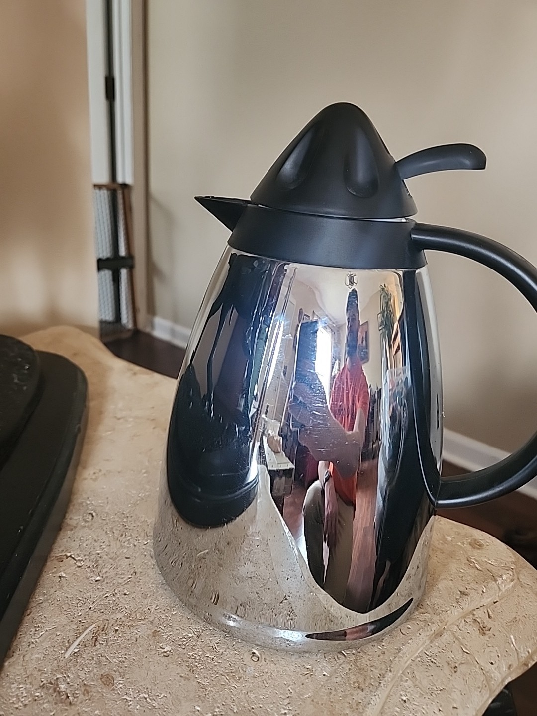 Vintage Copco Stainless Steel Glass Lined 32oz Coffee Pot complete