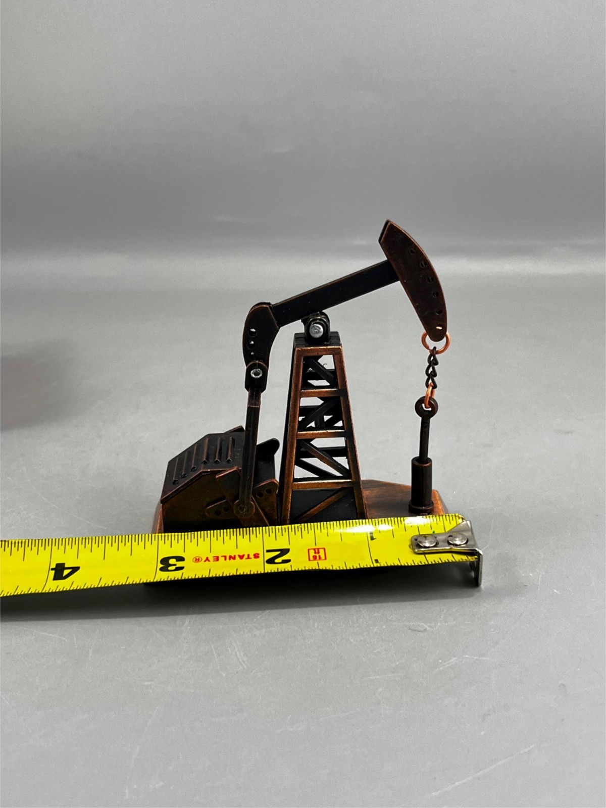 Oil Drill Pump Replica Die Cast Metal Pencil Sharpener