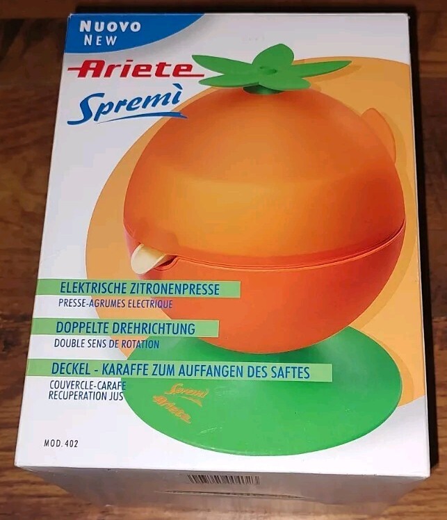 Ariete Spremi Juicer Electric Citrus Oranges Lemons NEW