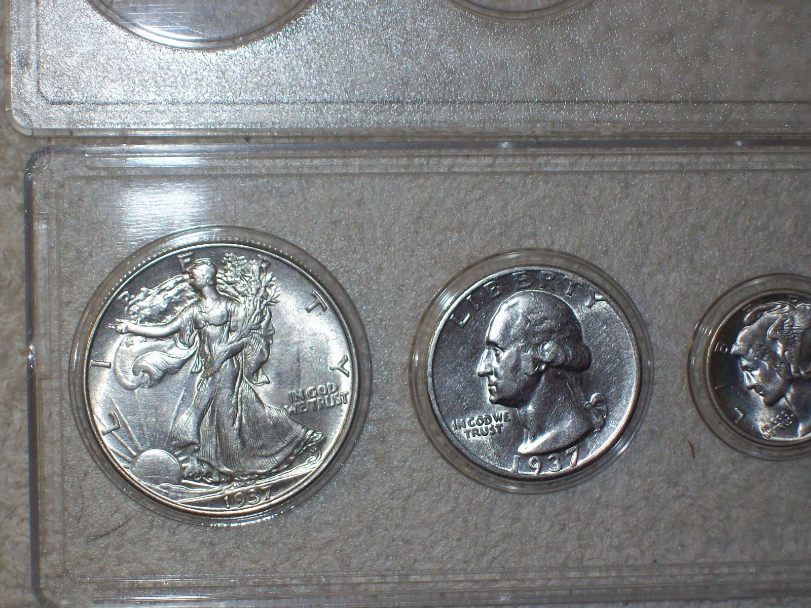 1937 MINT SET UNCIRCULATED PHILADELPHIA MINT