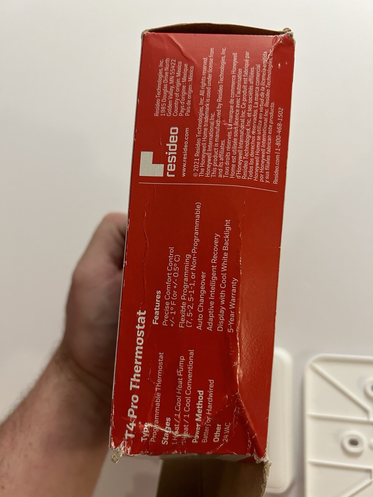 Honeywell Home TP4 Thermostat