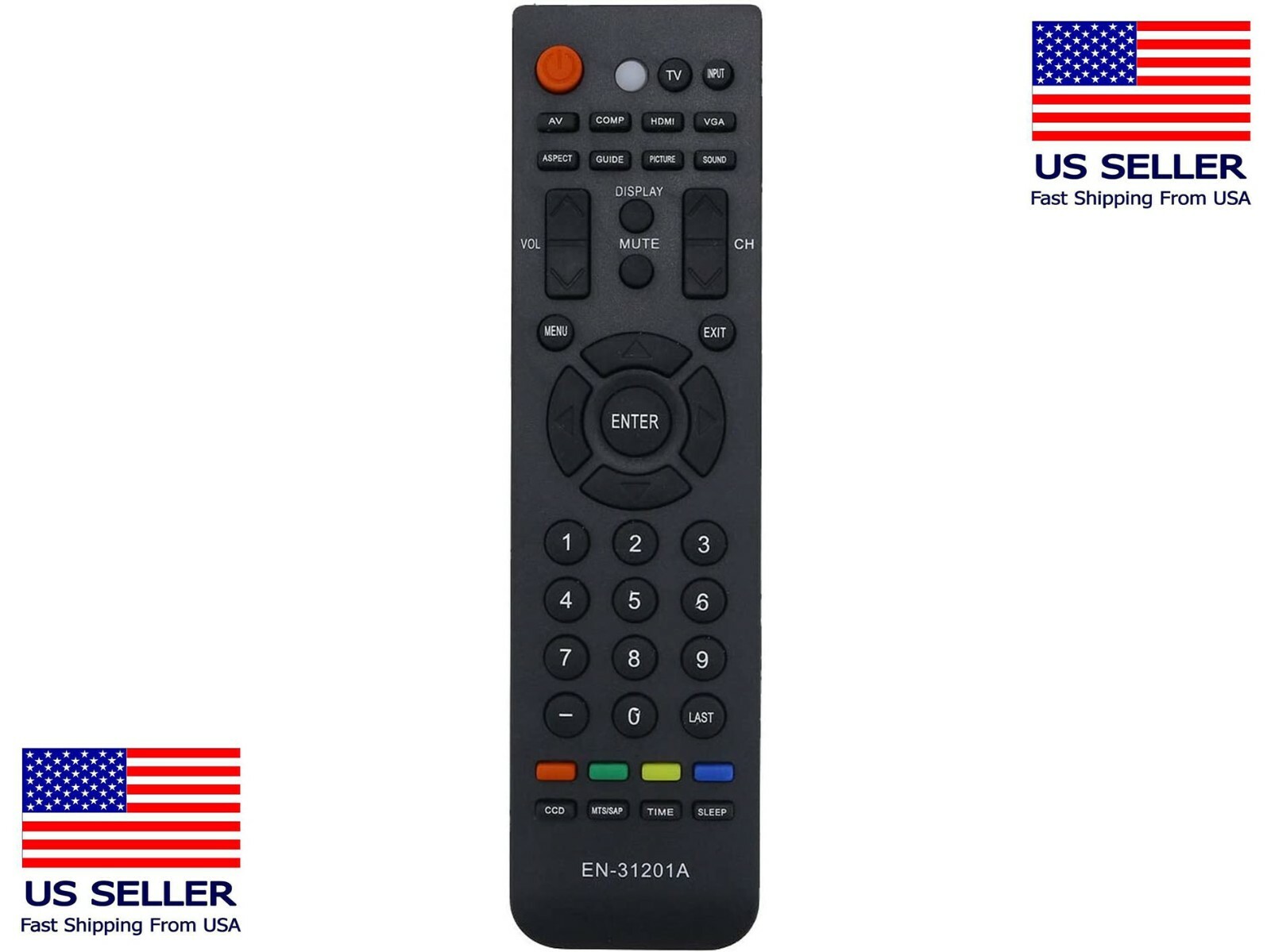 New Replaced Remote Control EN-31201A fit for Hisense TV LTDN42V77US LTDN46V8