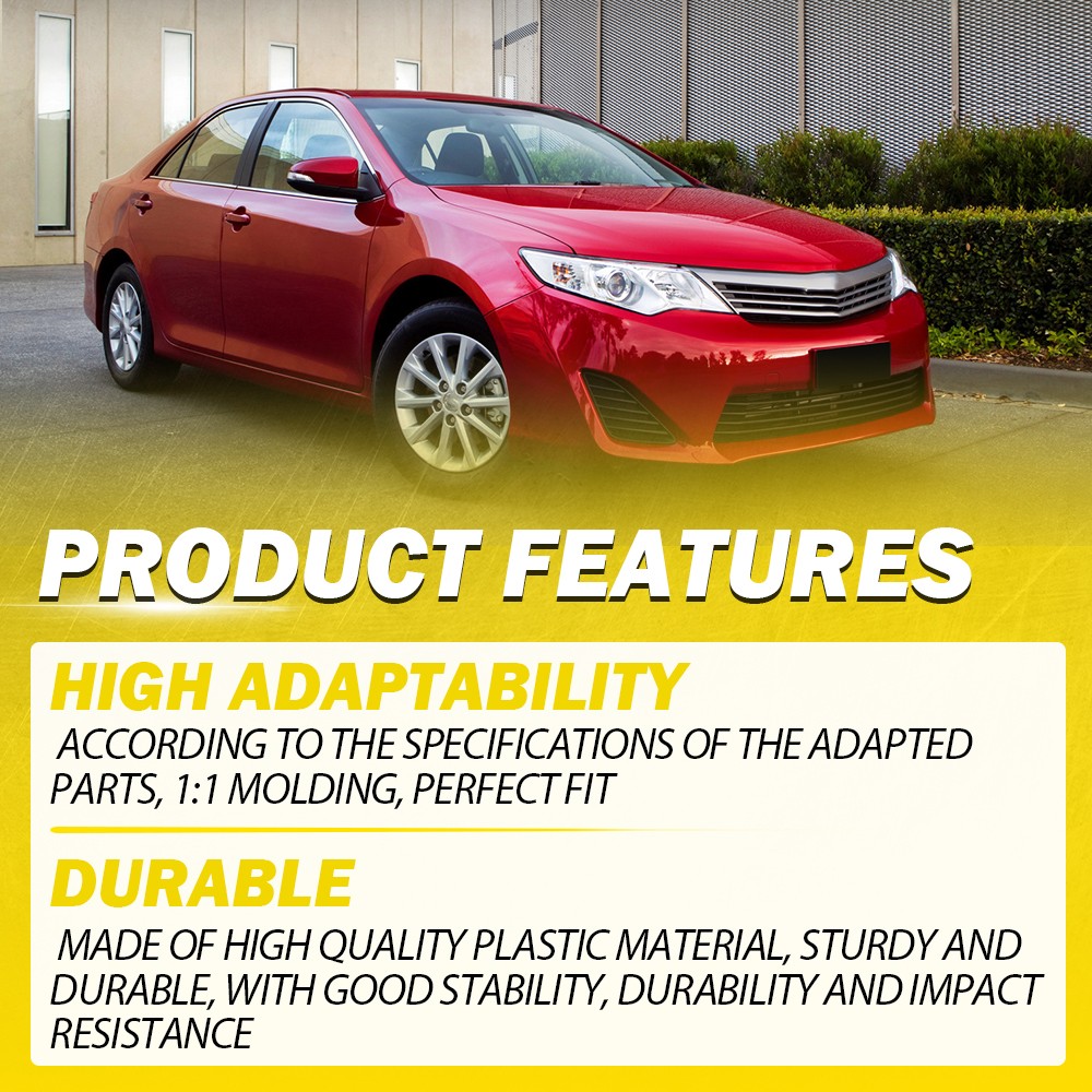 Outside Door Handle For 2012-2017 Toyota Camry Rear Left Driver Right Side Red