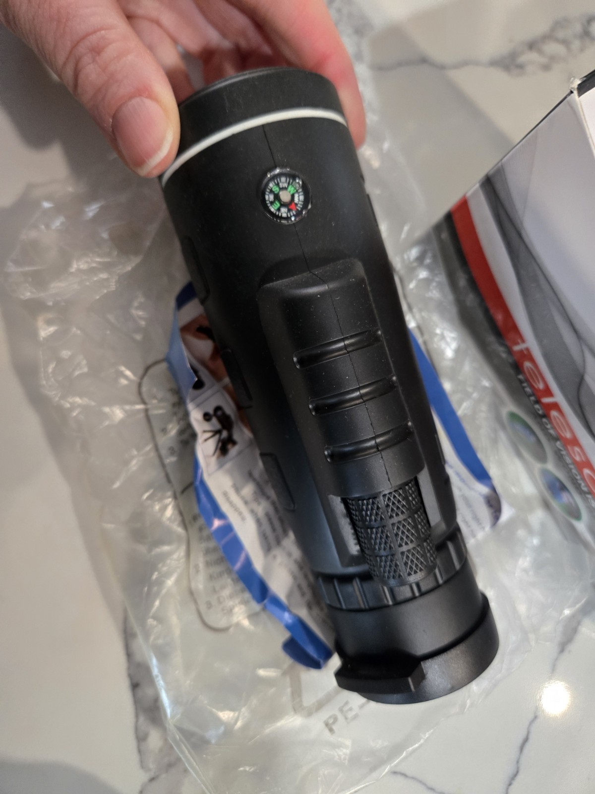 40x60 High Definition Monocular Telescope with Smartphone Adapter