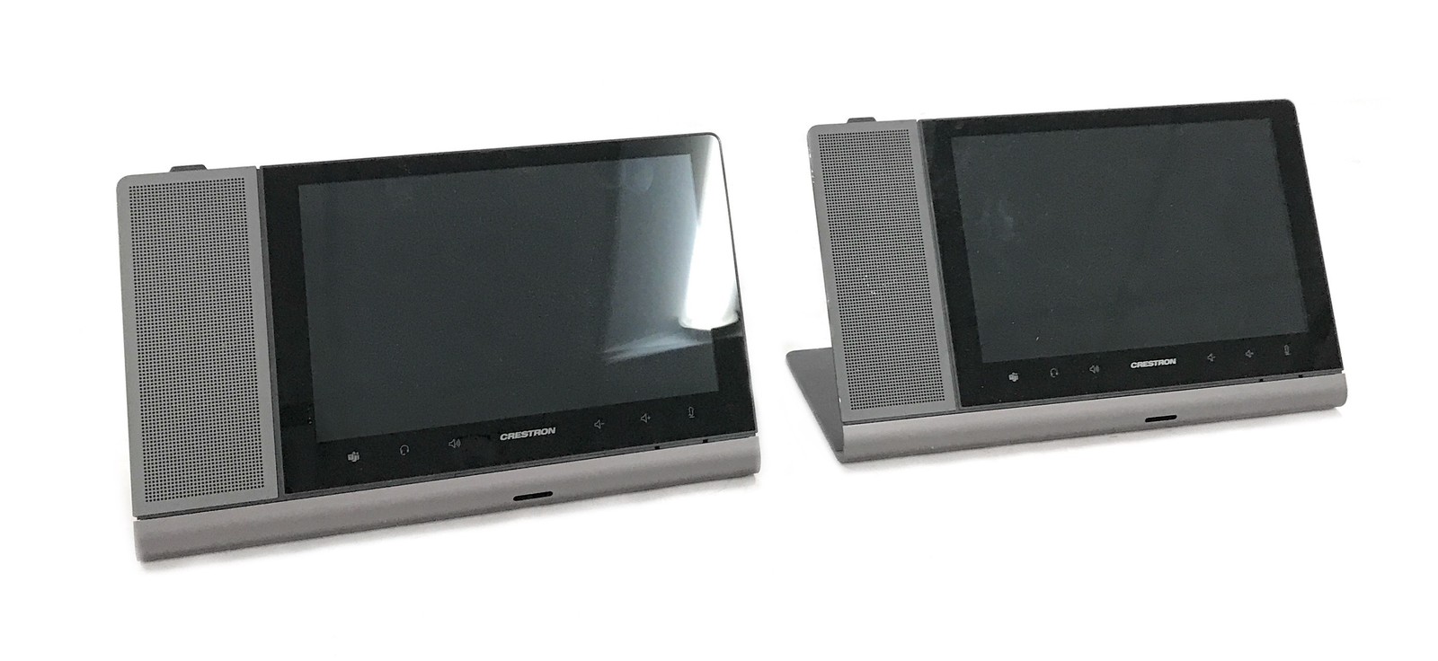 Lot of 2 Crestron UC-P10-T-HS 10" Video Desk Phone M202029001 NO CAMERA/PHONE