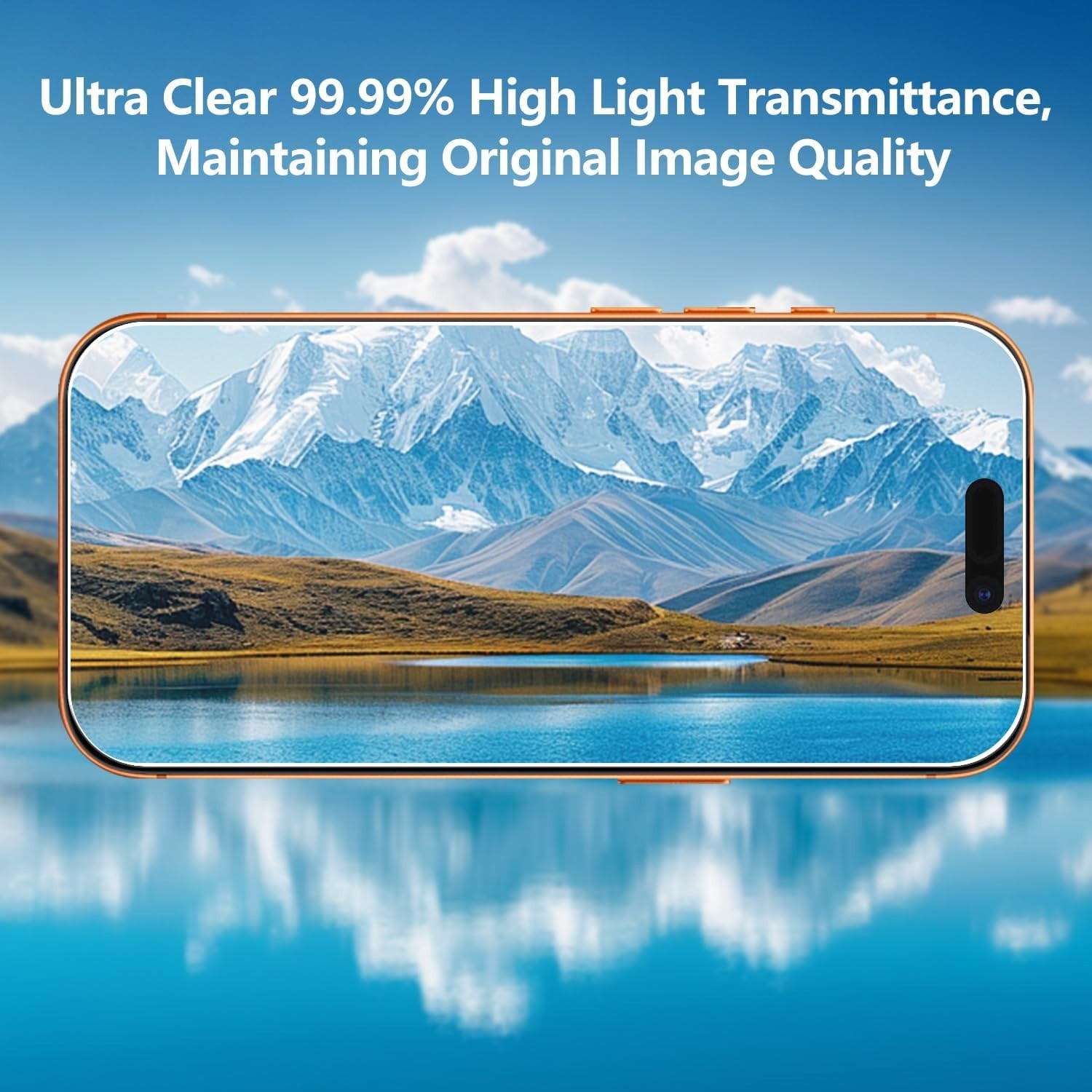 2 Pack Tempered Glass Screen Protector for iPhone 17 Pro Max with 2 Pack Camera