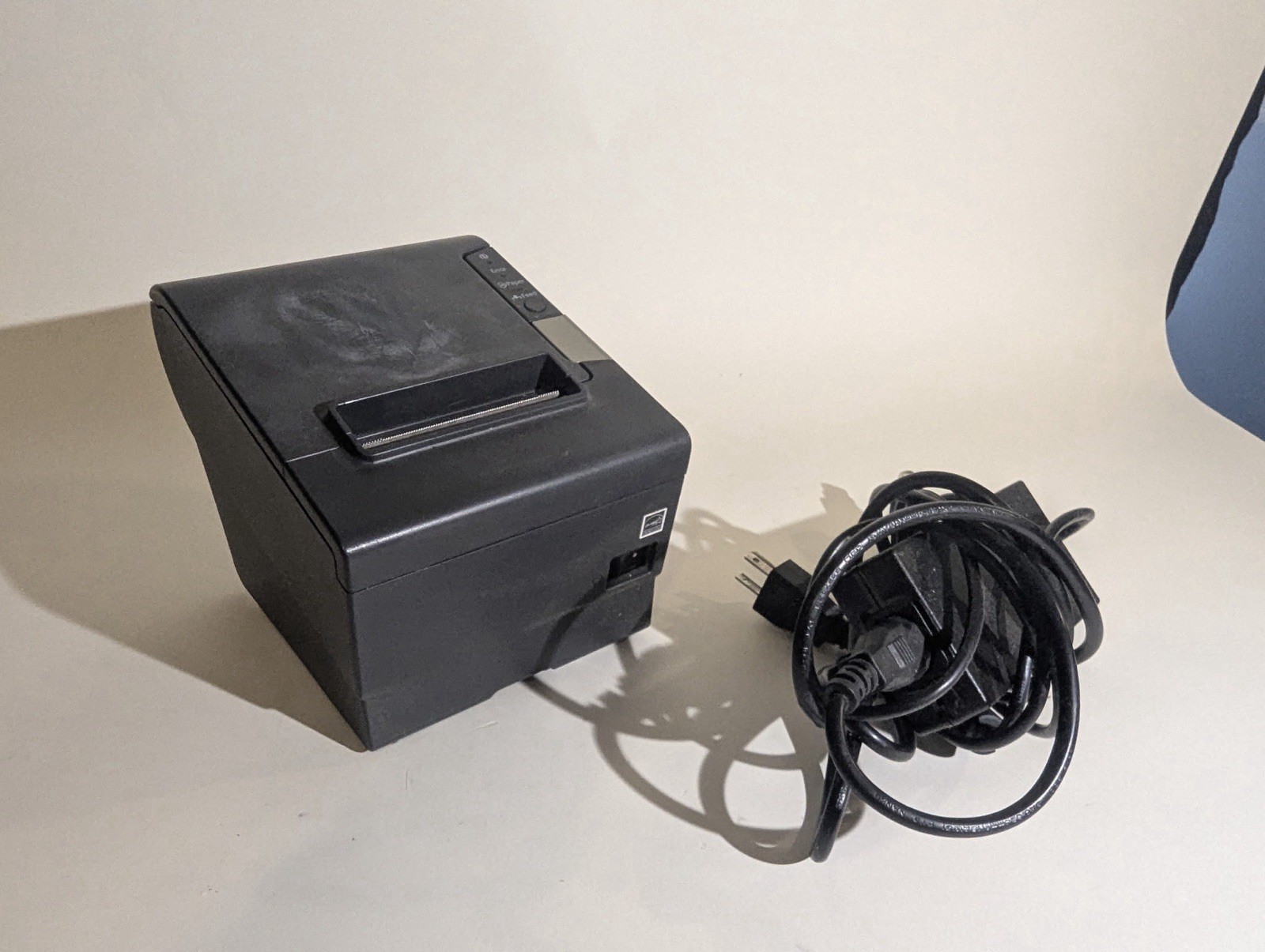 Epson M244A TM-T88V POS Thermal Black Receipt USB Parallel Printer with PSU