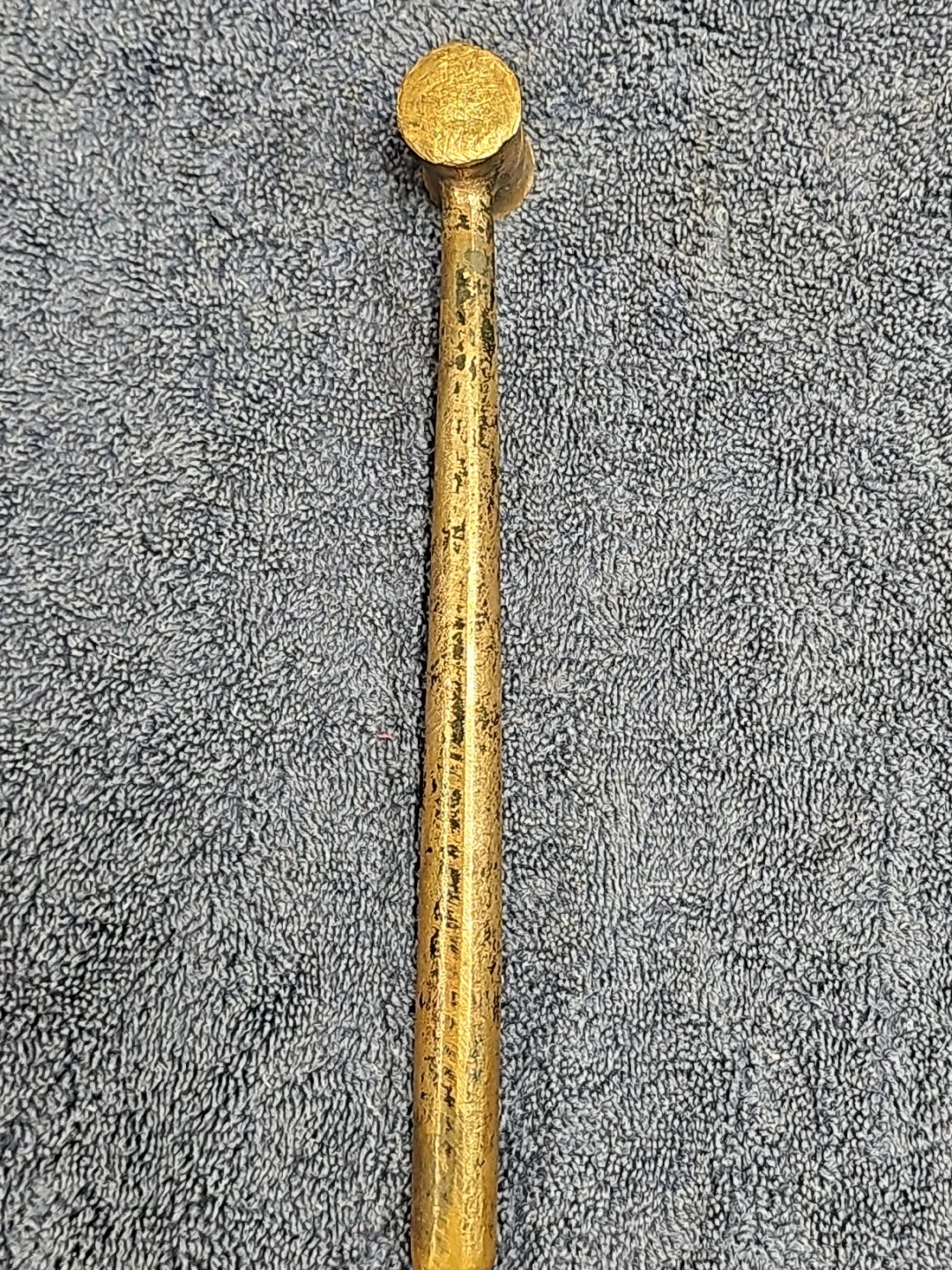 VINTAGE COPPER Hammer W Rare Copper HANDLE TOOl No Spark
