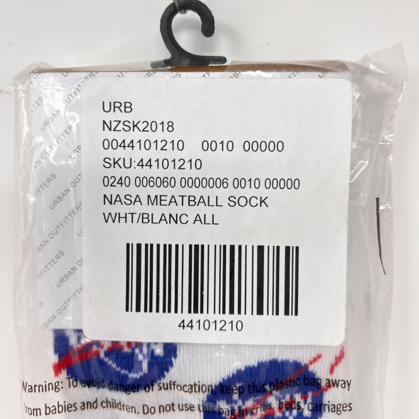 Nasa Drawstring Bag, Postcard and Socks Set