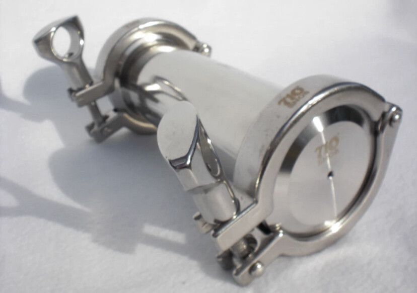 Stainless steel Oil Extraction Tube Open Blast for safron oil 12 inch 120 gram